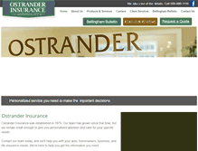 Tablet Screenshot of ostranderinsurance.com